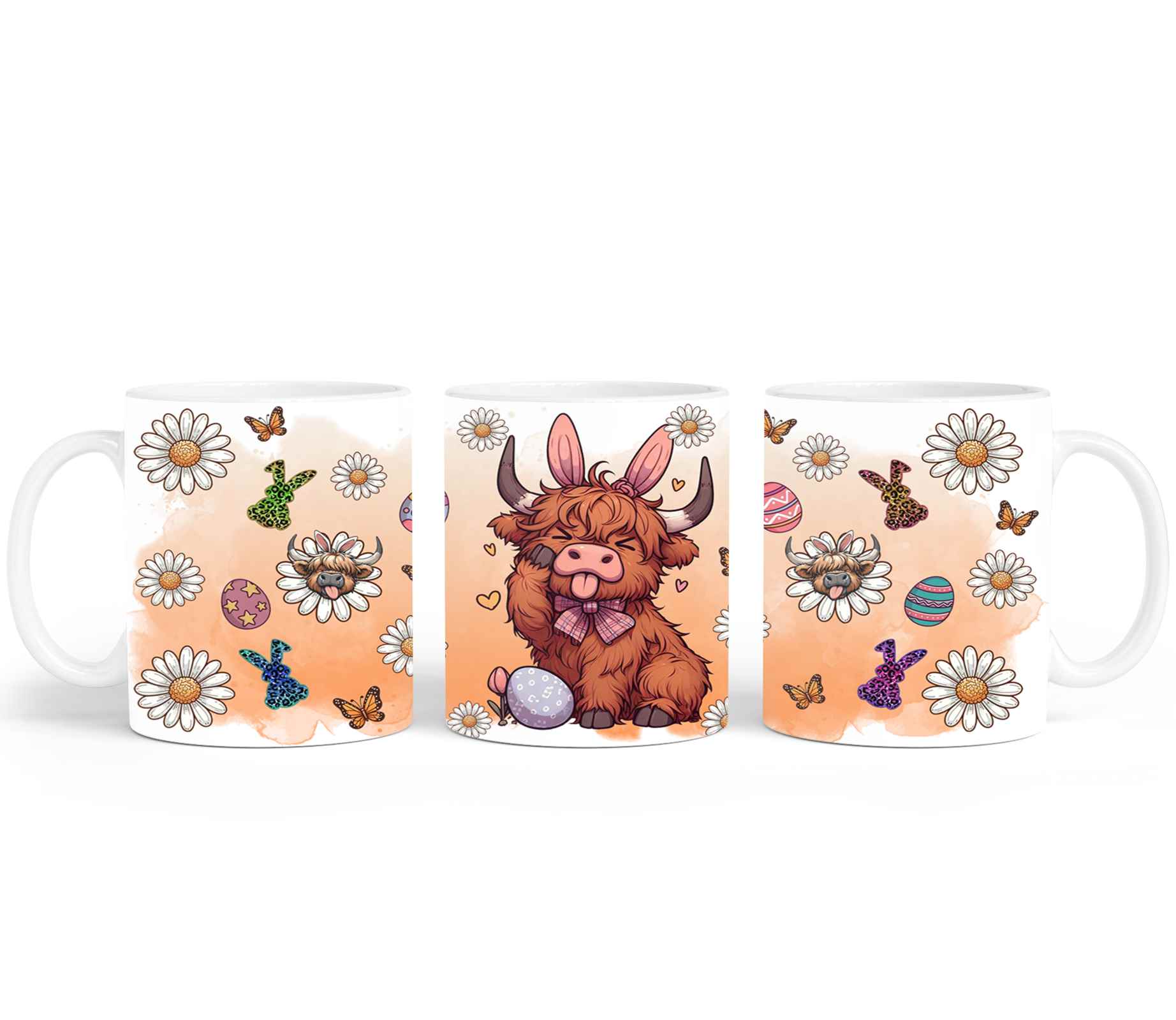 Highland Cow Easter-10373